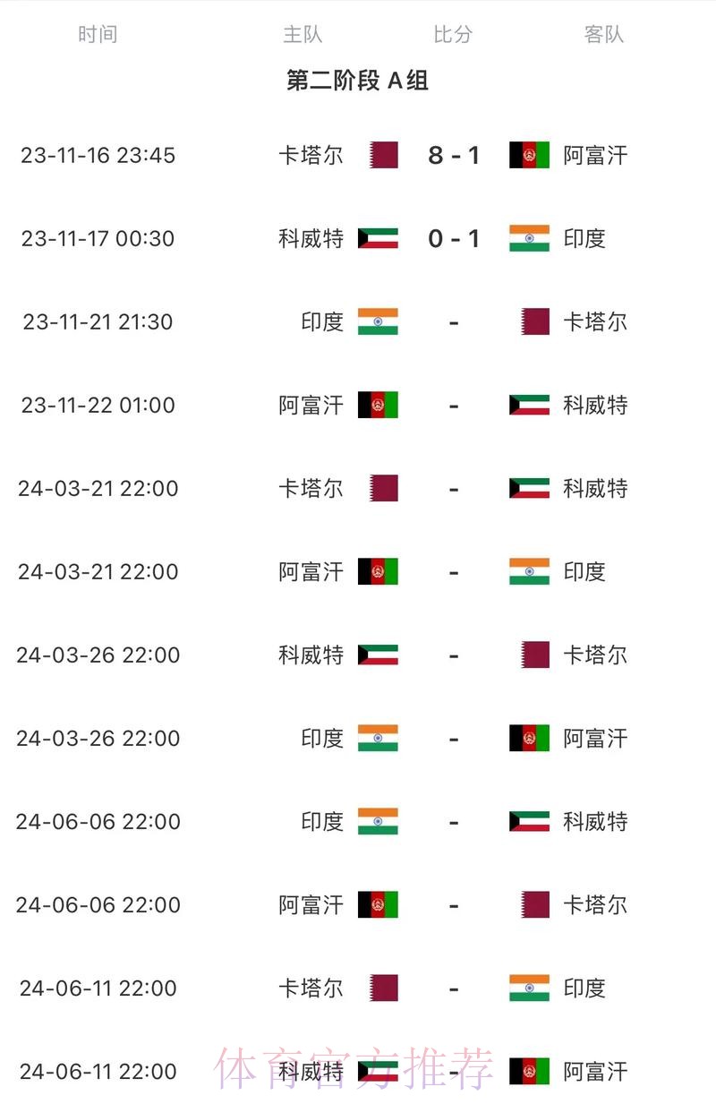 2026世界杯赛程完整版比赛时间表查询入口